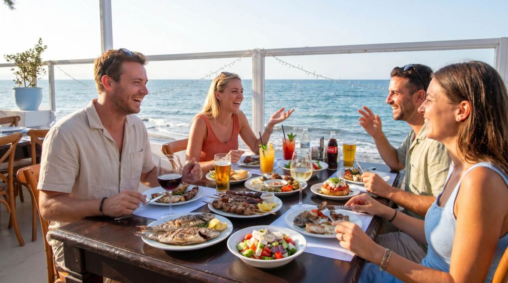 Dining at Paraplous